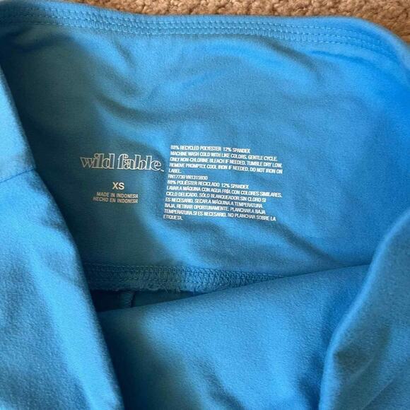 Wild Fable Women's High-Waisted Ultra Soft Leggings Azure XS NEW! - Picture 3 of 11
